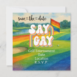 Das Pride Golf Turnier für Golfer Save The Date