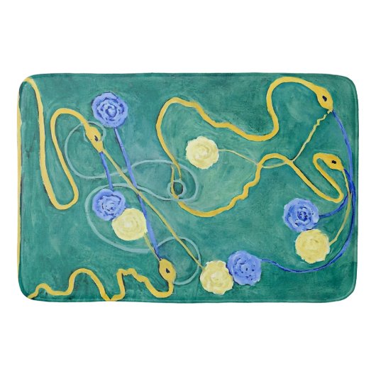 Das Primordiale Chaos von Hilma af Klint Badematte (Vorderseite)