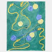 Das Primordiale Chaos von Hilma af Klint Fleecedecke (Vorderseite)