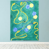 Das Primordiale Chaos von Hilma af Klint Leinwanddruck (Insitu (Holzboden))