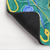 Das Primordiale Chaos von Hilma af Klint Mousepad (Ecke)