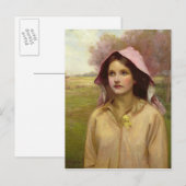Das Primrose-Mädchen Postkarte (Vorne/Hinten)