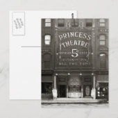 Das Princess Theatre, 1910 Postkarte (Vorne/Hinten)