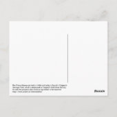 Das Prinzenhaus Postkarte (Rückseite)