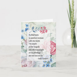 Das Privileg, eine Mama zu sein Karte