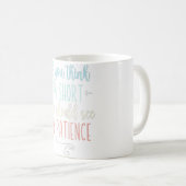Das Problem der Frauen löste Scheidung Scheidung S Kaffeetasse (VorderseiteRechts)
