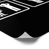 Das Problem der Sonne löste den Fischfang Poster (Ecke)