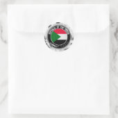Das Problem der Sudan-Runde Runder Aufkleber (Tasche)