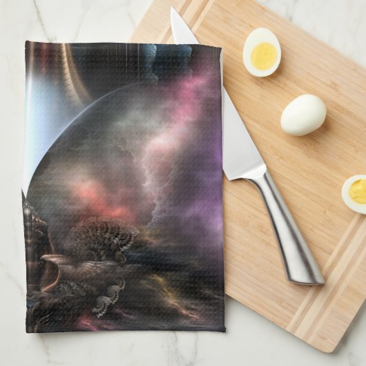 Das Problem Geschirrtuch (Viertel Falte)