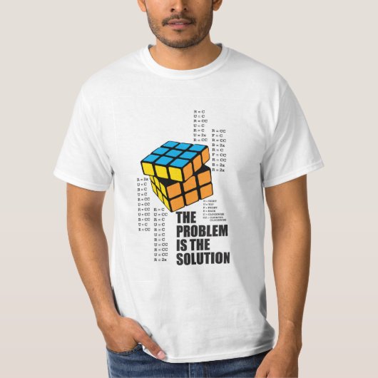 Das Problem ist die Lösung T-Shirt (Vorderseite)