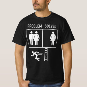 Das Problem ist gelöst durch die lustige Ehe gegen T-Shirt