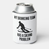 Das Problem mit dem Trinken des Teamskifahrens Dosenkühler (Kanne Rückseite)