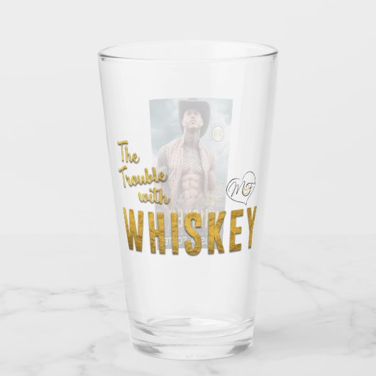 Das Problem mit Whiskey Drink Glass Glas (Vorderseite)