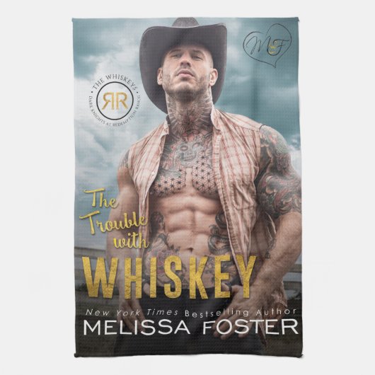 Das Problem mit Whiskey Kitchen Teetuch Geschirrtuch (Vertikal)