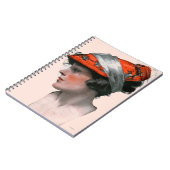 Das Profil der Frau Notizblock (Linke Seite)