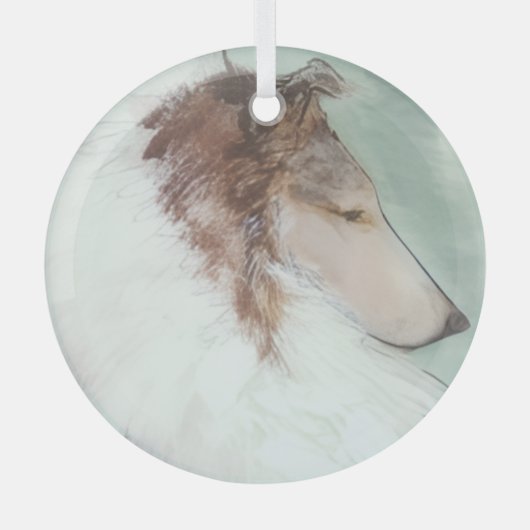 Das Profil Ornament Aus Glas (Vorderseite)