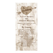 Das Programm für die Hochzeitskundgebung im Herzen (Vorne)