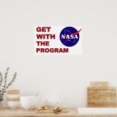 Das Programm Poster (Küche)