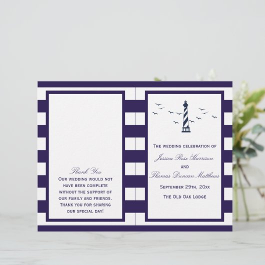 Das Programm zur Hochzeitskundgebung in einem Leuc (Stehend Vorderseite)