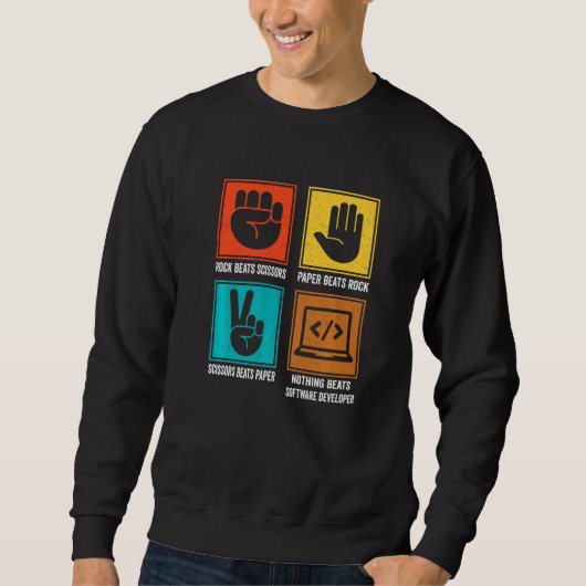 Das Programmieren von Software-Entwicklern ist nic Sweatshirt (Vorderseite)