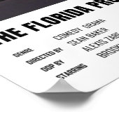 Das Projekt Florida ist ein Minimalist Poster (Ecke)