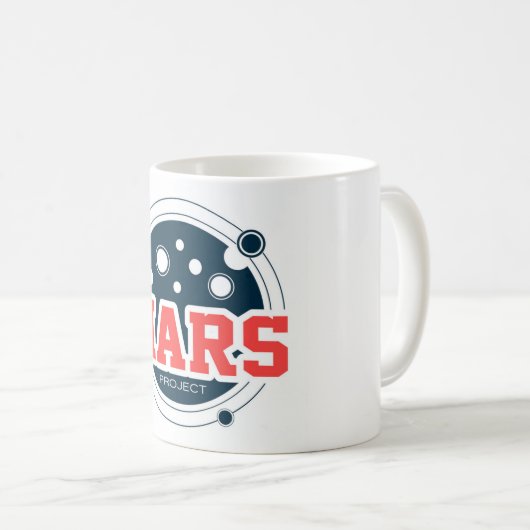 Das Projekt Mars Kaffeetasse (VorderseiteRechts)