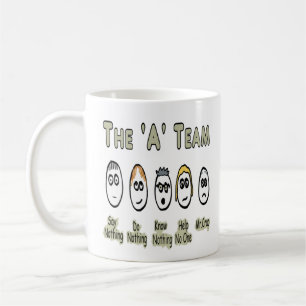 Das Projektmanagement des A-Teams Kaffeetasse