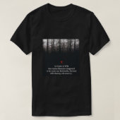 DAS PROJEKTPROGRAMM "BLAIR WITCH" T-Shirt (Design vorne)