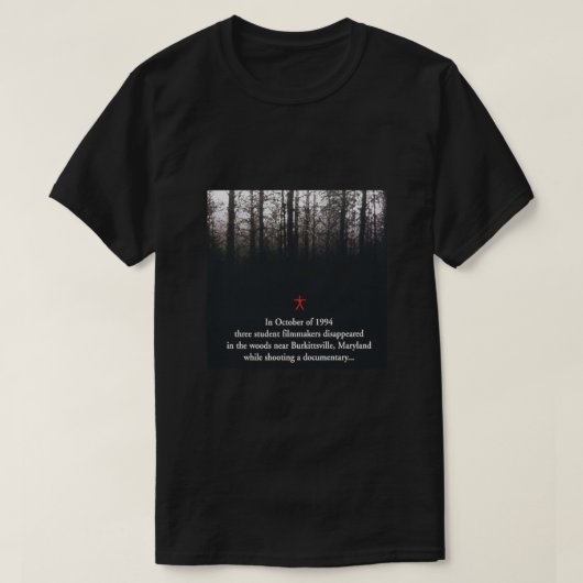 DAS PROJEKTPROGRAMM "BLAIR WITCH" T-Shirt (Design vorne)