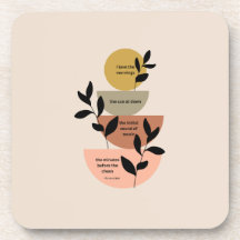 Das Protokoll vor dem Chaos - Untersetzer aus hart