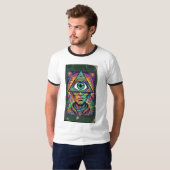 Das Psionicist-Gilde 1 Ringer T-Shirt (Vorne ganz)