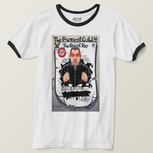 Das Psionicist-Guild 4 Ringer T-Shirt (Design vorne)