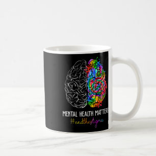 Das psychische Bewusstsein der Stigma-psychische P Kaffeetasse