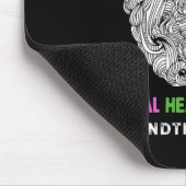 Das psychische Bewusstsein der Stigma-psychische P Mousepad (Ecke)