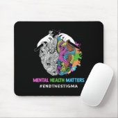 Das psychische Bewusstsein der Stigma-psychische P Mousepad (Mit Mouse)