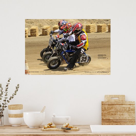 Das Pull-Start-Trio von Judd Neves Poster (Küche)