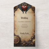 Das pulsierende Herz der Mechanik, All In One Einladung (Innen Boden)