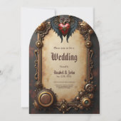 Das pulsierende Herz der Mechanik, Einladung (Vorderseite)