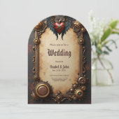 Das pulsierende Herz der Mechanik, Einladung (Stehend Vorderseite)