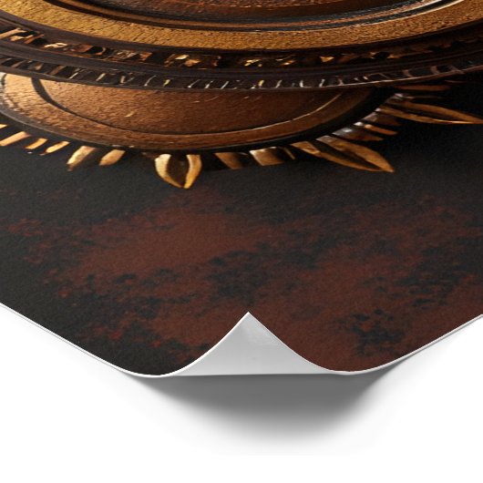 Das pulsierende Herz der Mechanik, Poster (Ecke)