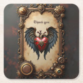 Das pulsierende Herz der Mechanik, Rechteckiger Pappuntersetzer (Vorderseite)