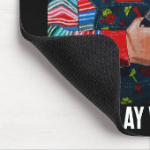 Das Puppenbild von Alfred Fox Mousepad (Ecke)