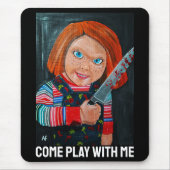 Das Puppenbild von Alfred Fox Mousepad (Vorne)
