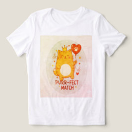 Das "Purr-fect Match" Royal Premium Tri-Blend T-Sh Shirt