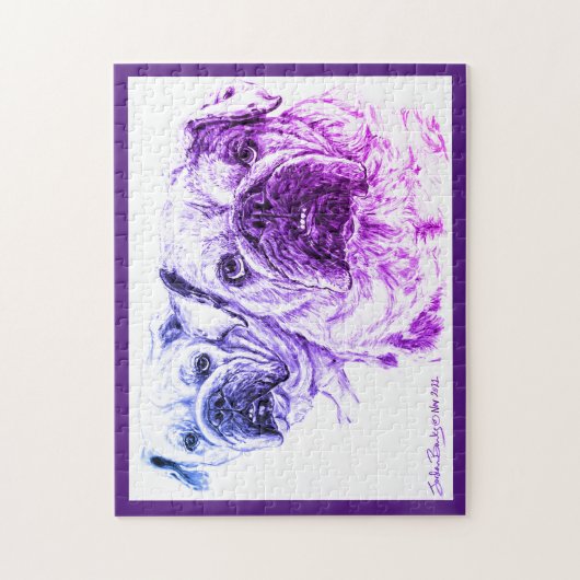 Das Puzzle der Bald-Diven (Vertikal)