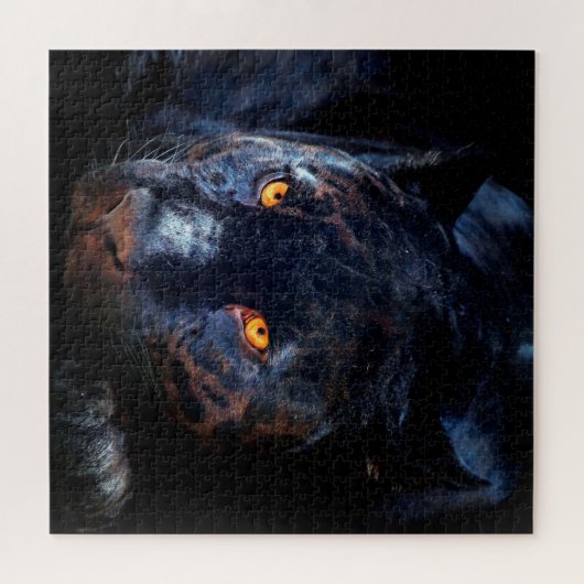 Das Puzzle der Black Big Cat Jigsaw (Horizontal)