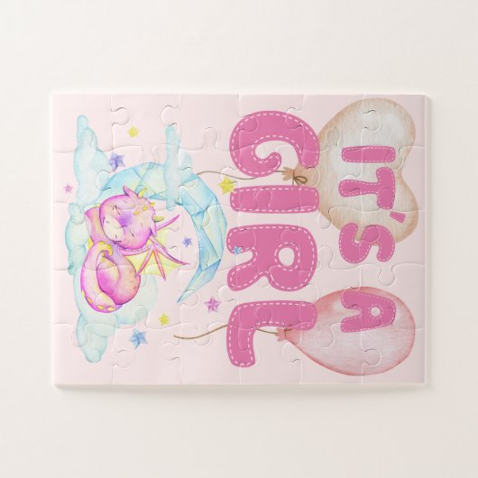 Das Puzzle der Mädchen in den Drachen-Träumen (Horizontal)