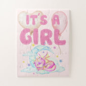 Das Puzzle der Mädchen in den Drachen-Träumen (Vertikal)