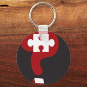 Das Puzzle-Hub-Logo Schlüsselanhänger (Vorderseite)