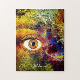 Das Puzzle mit dem Auge